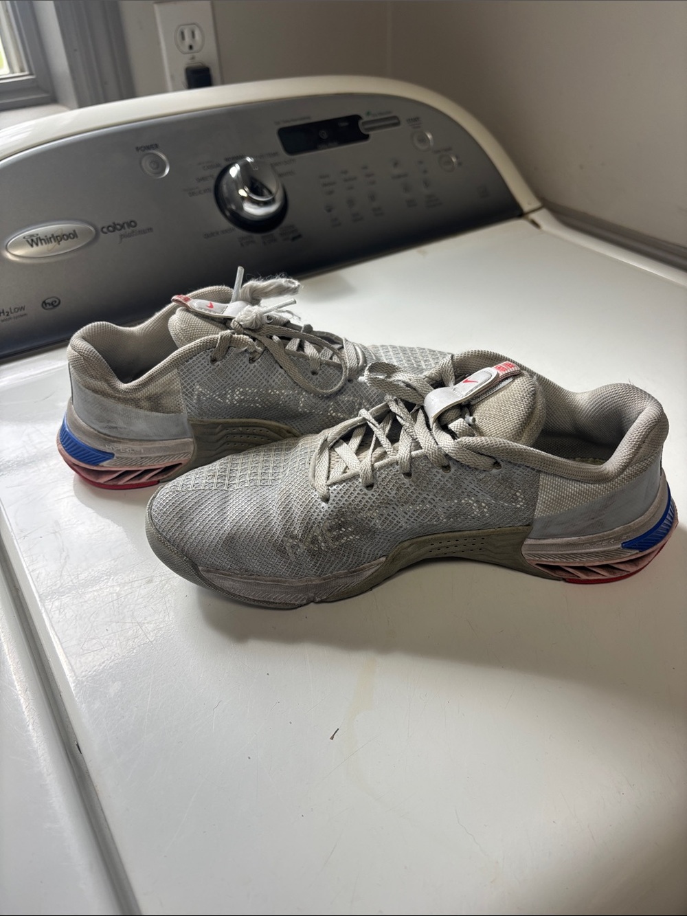 Light Gray Womans Nike Metcons